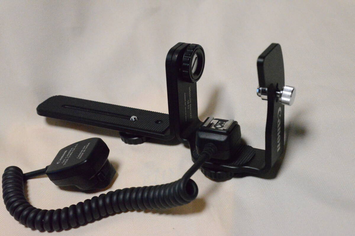 キヤノン Canon スピードライトブラケット SB-E2 + オフカメラシューコード OC-E3拍卖