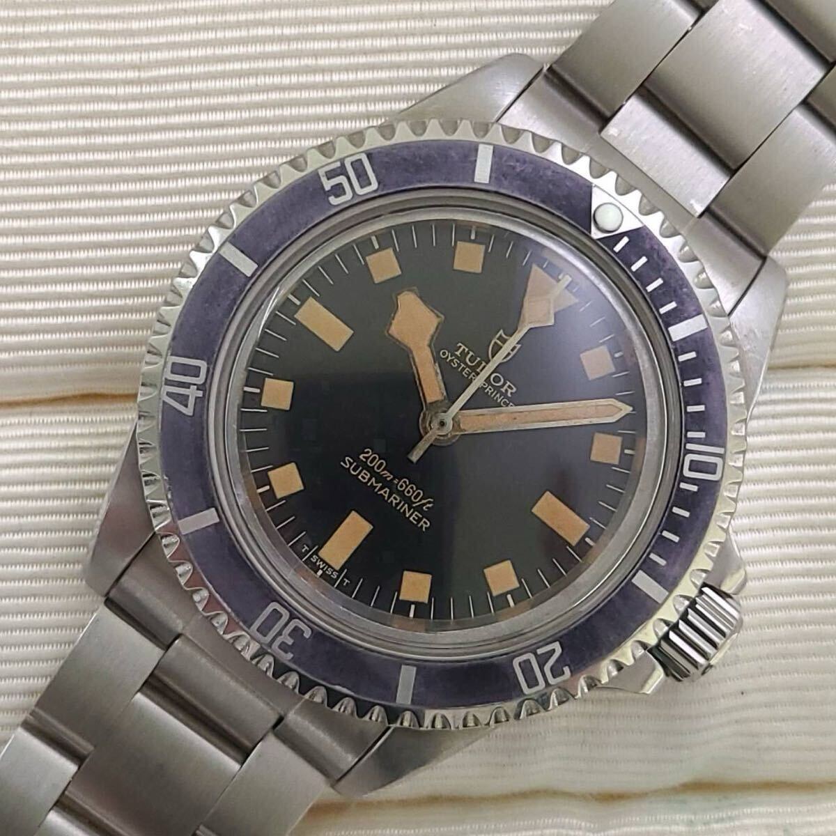 TUDOR 7016ヴィンテージカスタム SUBMARINER snow flake Cal.2824-2調整済み拍卖