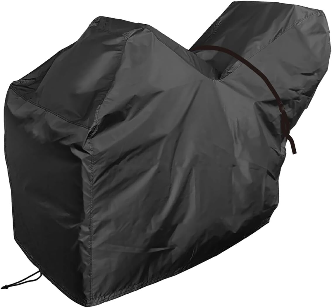 OSS ファスナー付き除雪機カバー 汎用ホディーカバー 【Mサイズ】ブラック 丈夫なオックス素材 新品拍卖