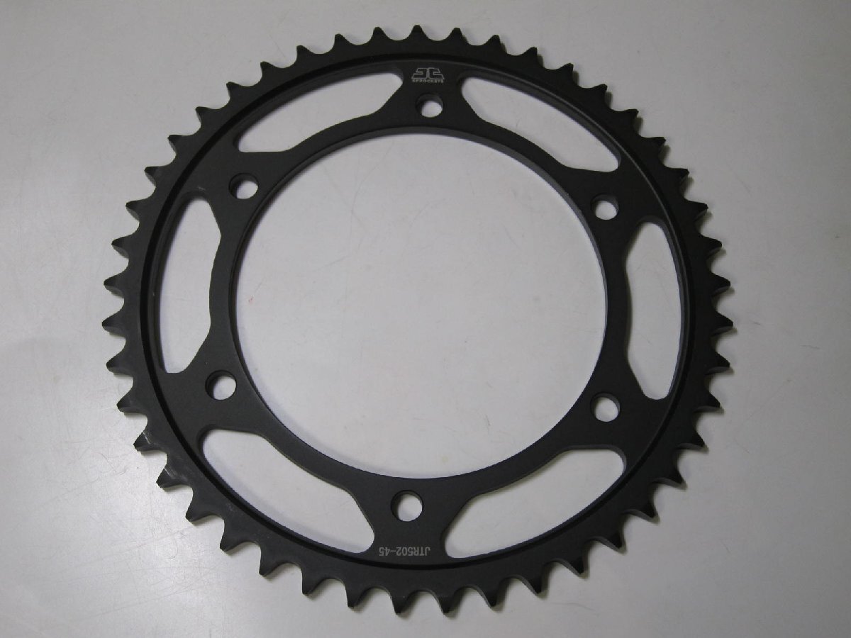 送料無料■JT リア用ブラックスプロケット 45T ◇ゼファー1100/RS ZZ-R1100 GPZ900R ZRX1100 GPZ750R GPX750R GPZ1100(95~) 新品拍卖