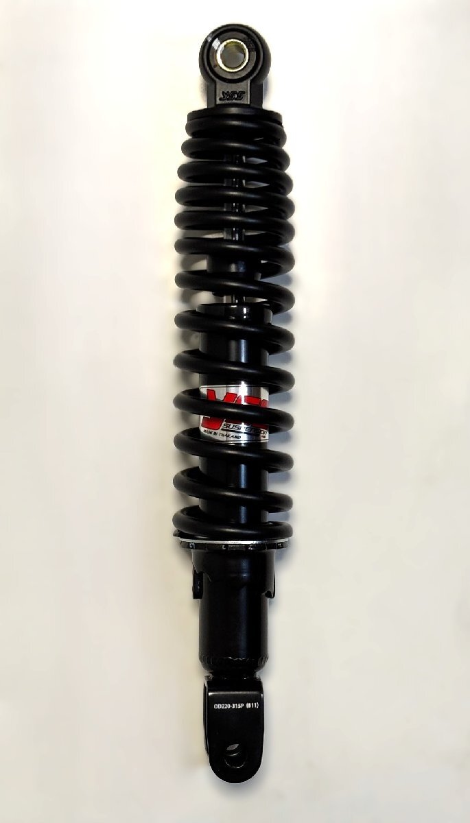 YSSサスペンション アドレスV125/V125G/V125S ブラック 5段階式スプリングプリロード 315mm ADDRESS V125 新品拍卖