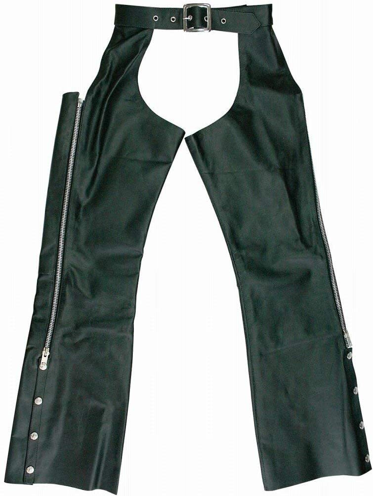 MOTO FIELD(モトフィールド)■ レザーチャップス 4Lサイズ ブーツカットデザイン ブラック MF-LP01 新品拍卖