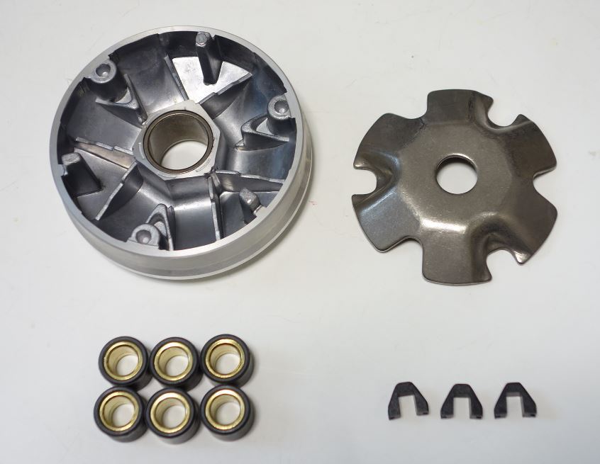 特価品■ セミハイスピードプーリーKIT レッツ2(CA1KA/CA1PA) ヴェルデ(CA1MA/CA1MB) 新品 LET'SII拍卖