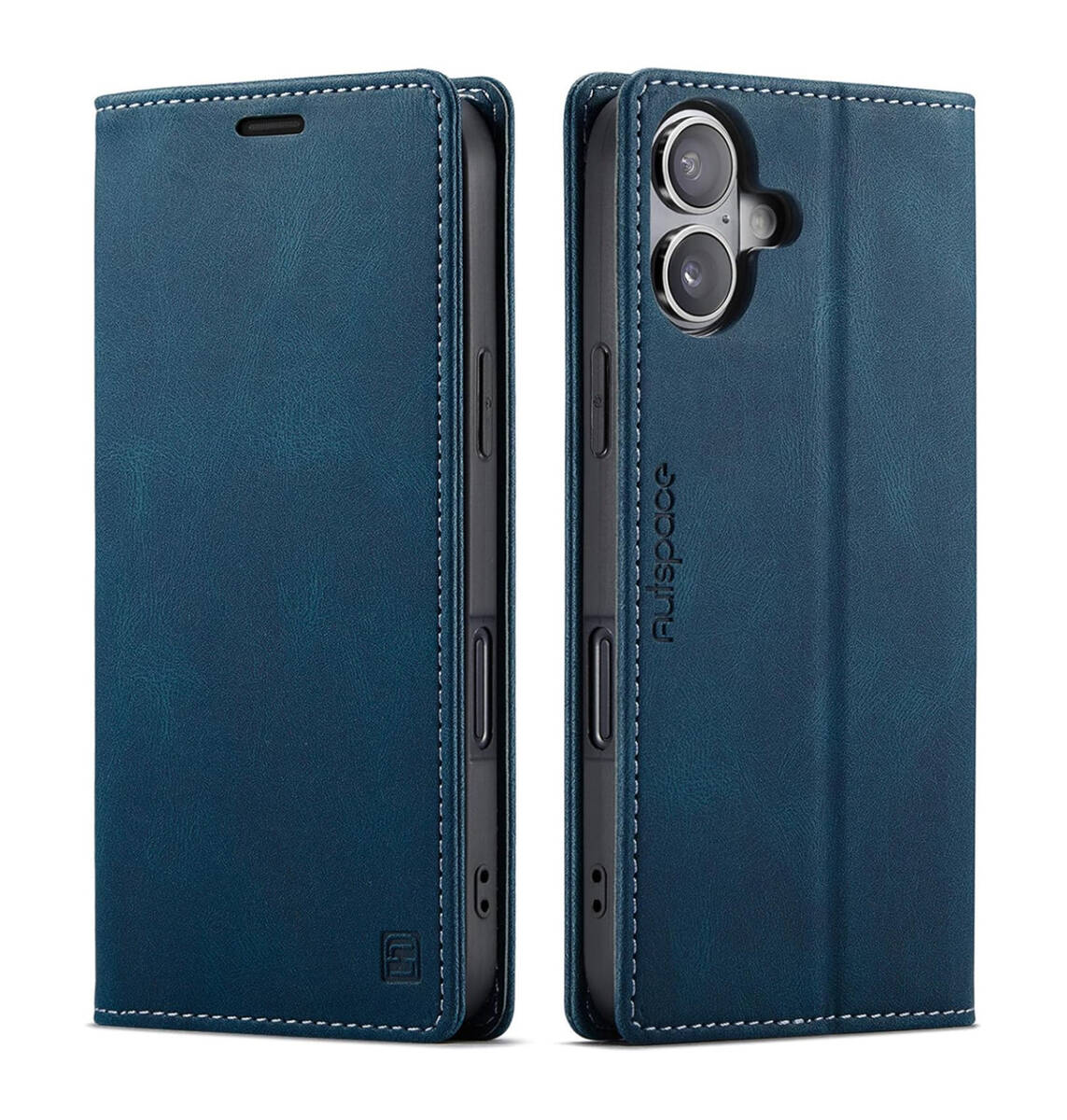 Galaxy A25 5G ケース 手帳型 SC-53F SCG33 肌感レザー TPU 携帯カバー 軽量 内蔵マグネットスタンド機能 ネイビー ay683拍卖