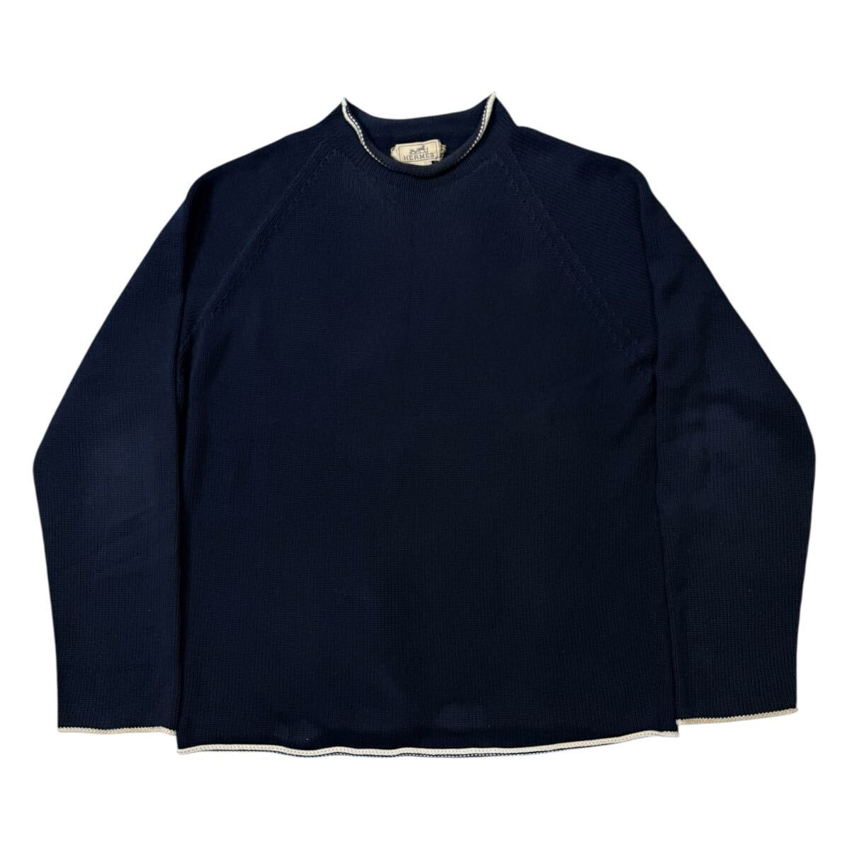 HERMES エルメス ヘビーコットン カシミヤ ニット Heavy Cotton Cashmere Knit拍卖
