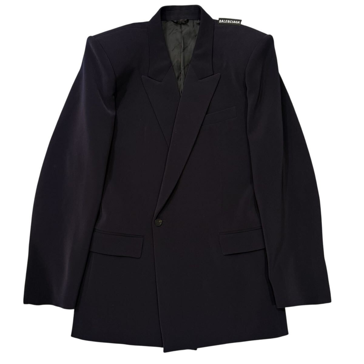 BALENCIAGA 2019SS バレンシアガ パワーショルダー ブレザー Power Shoulder Blazer デムナヴァザリア DEMNA GVASALIA拍卖
