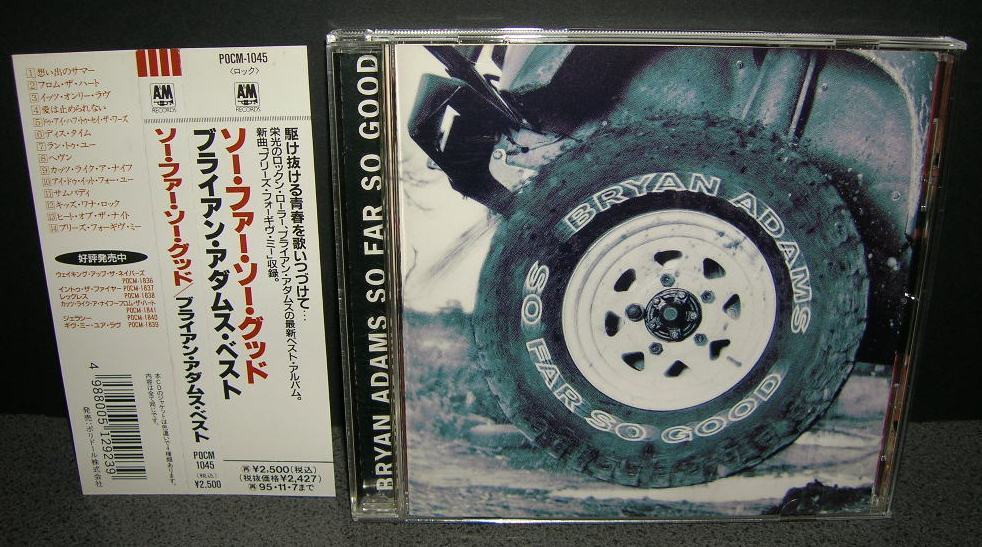 ■国内盤中古CD■ブライアン・アダムス・ベスト『 ソー・ファー・ソー・グッド 』/ BRYAN ADAMS『 SO FAR SO GOOD 』拍卖