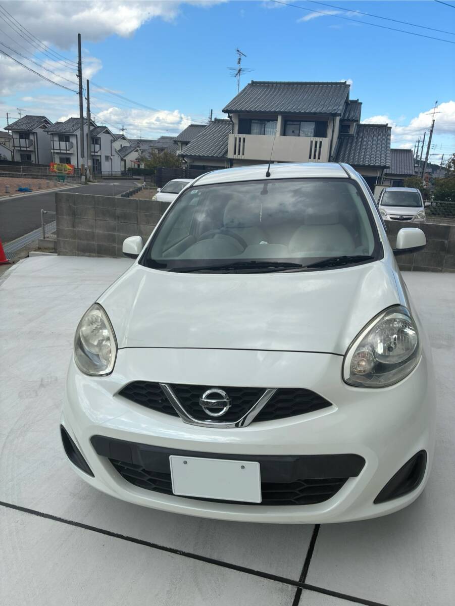 日産 マーチ 車検2年付 32,000km拍卖