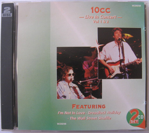 ◆CD◆10CC/LIVE IN CONCERT - VOL.1 & 2◆ゴドレイ&クレーム/音質良好◆2枚組・EEC盤拍卖