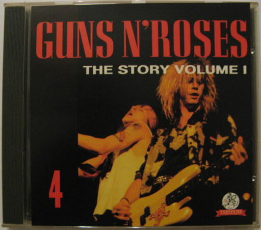 ◆CD◆GUNS N' ROSES/THE STORY VOLUMEⅠ/4◆ガンズ・アンド・ローゼズ/初期の頃のライヴ音源集/スティーヴン・アドラー◆EEC盤拍卖
