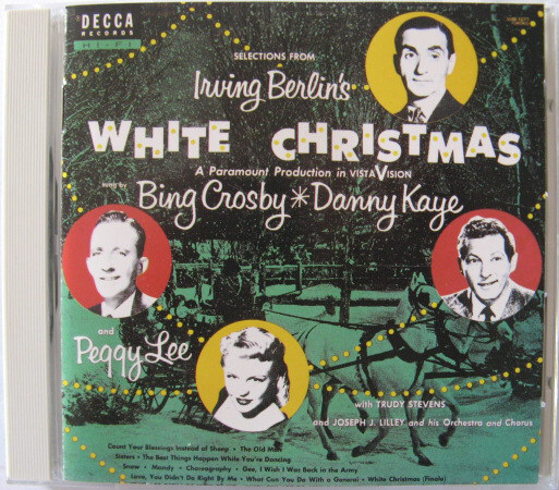 ◆CD◆映画「ホワイト・クリスマス」サントラ◆ビング・クロスビー/ダニー・ケイ/ペギー・リー、他◆帯無し国内盤拍卖