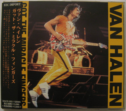◆CD◆VAN HALEN/GOT THE MIRACLE FINGERS◆ヴァン・ヘイレン/1989年、ワールド・ツアーでのライブ録音◆国内仕様帯有りEEC盤拍卖