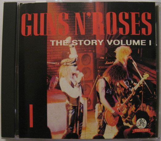 ◆CD◆GUNS N' ROSES/THE STORY VOLUMEⅠ◆ガンズ・アンド・ローゼズ/初期の頃のライヴ音源集/スティーヴン・アドラー◆EEC盤拍卖