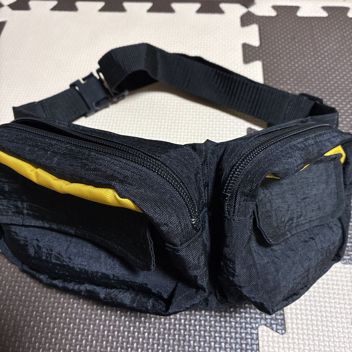 ウエストバッグ ウエストポーチ ブラック 中古拍卖
