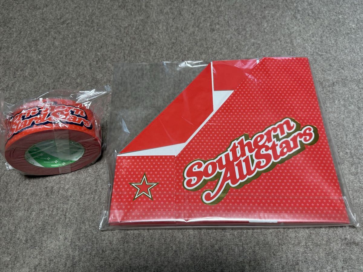 未使用 サザンオールスターズ 会報整理用スタンド 書類立て クラフトテープ ガムテープ 桑田佳祐拍卖