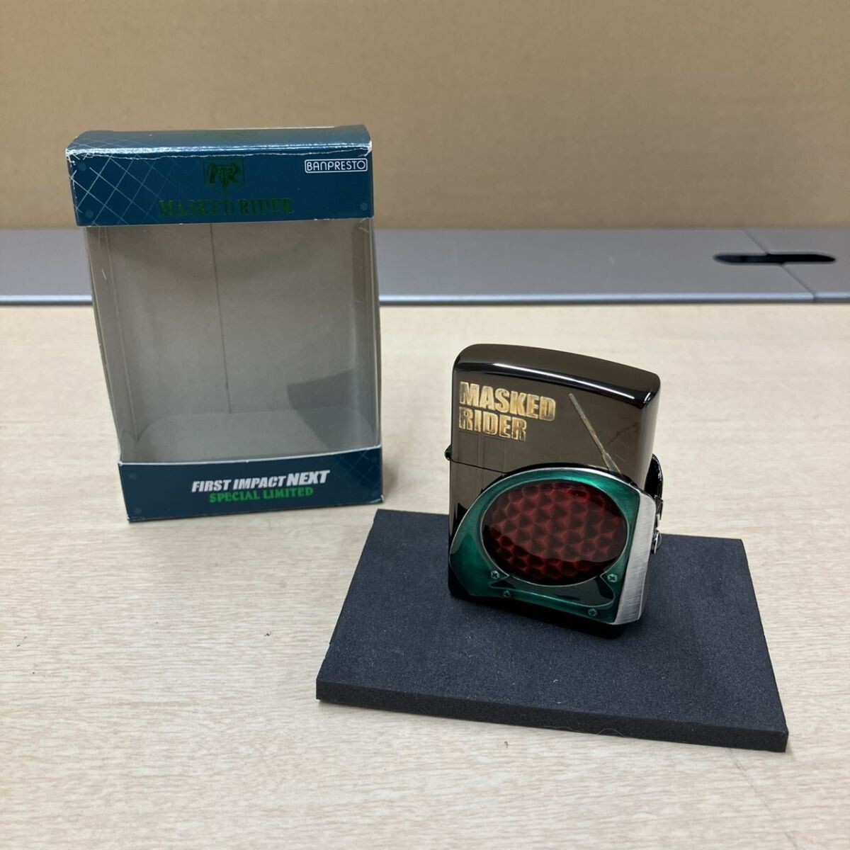 H166-C8-2007 ▲ 仮面ライダー ジッポー ファーストインパクトNEXT スペシャルリミテッド ライター No.0291 限定版Zippo 喫煙具 NA拍卖