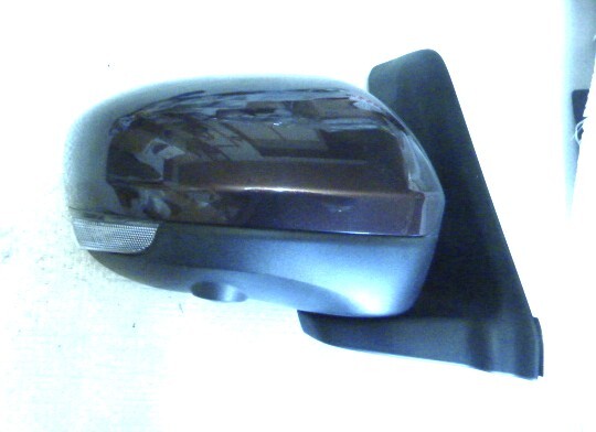 タント LA600S LA610S 右ドアミラー 電動格納ウインカーカメラ付 14P 後期 ブラウン R59 美品 ☆拍卖