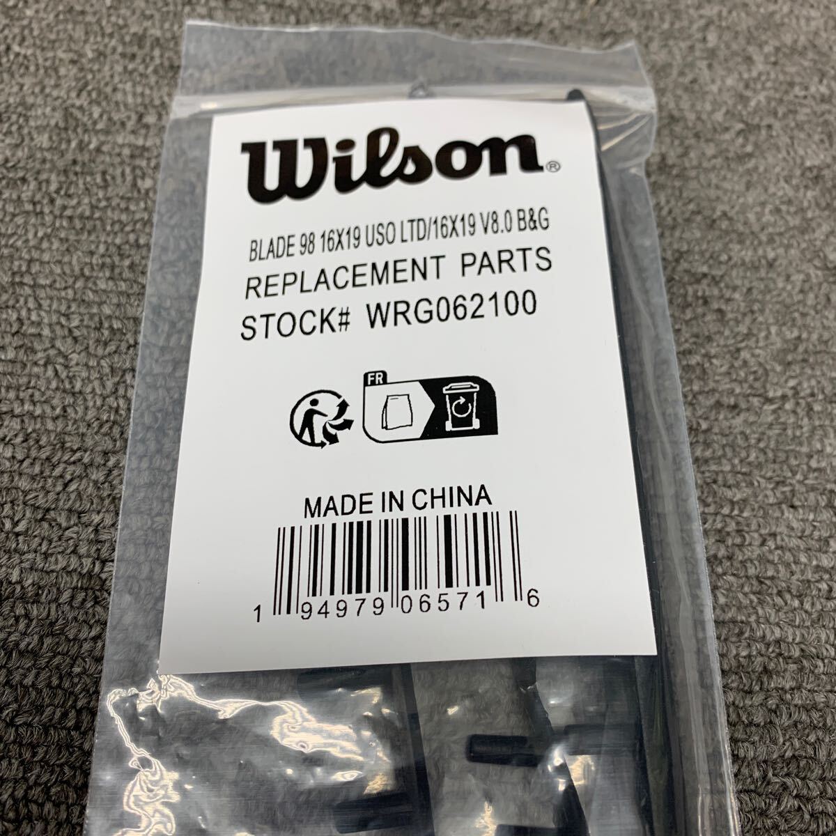 【交換用グロメットセット】ウィルソン:ブレード98 16×19 USO LTD V8.0用(WRG062100)拍卖