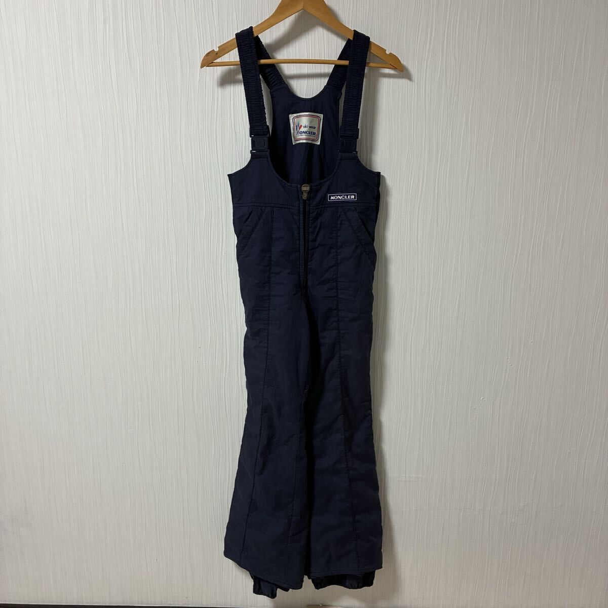 MONCLER モンクレール スキー ビブパンツ ネイビー サイズM Ski wear スキーウェア ウィンタースポーツ 株式会社アシックス a1299拍卖