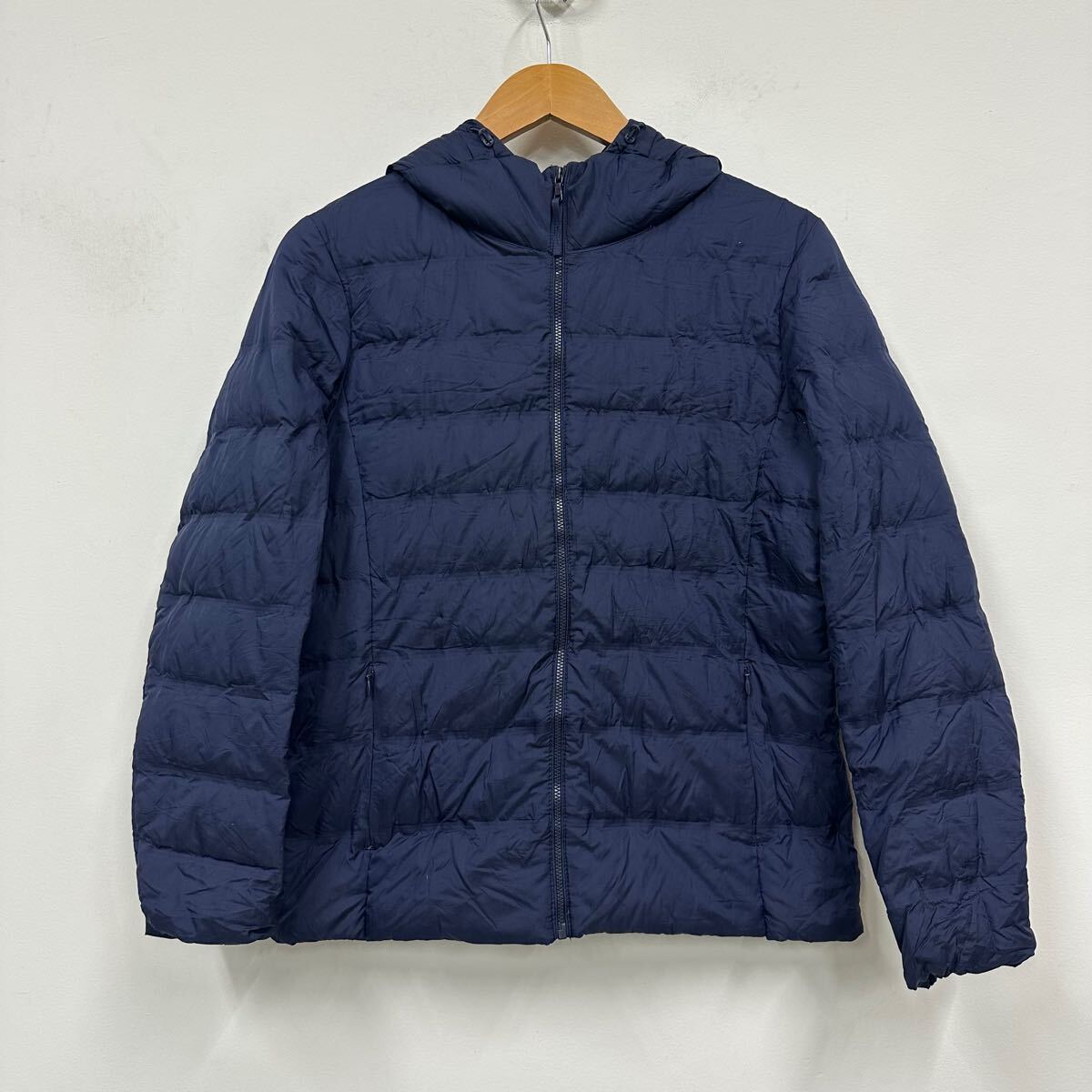 UNIQLO ユニクロ ウルトラライトダウンジャケット レディース ネイビー サイズL ダウンジャケット a626拍卖