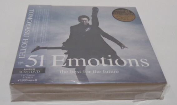 DVD欠品 布袋寅泰 51 Emotions - the best for the future - 初回限定盤 BOX 3枚組 美盤 CD TYCT-69103 ベストアルバム拍卖