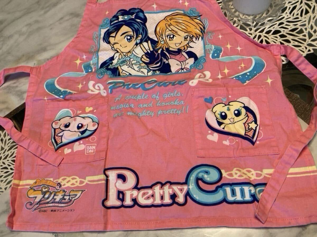【日本製】ふたりはプリキュア☆女児エプロン☆110サイズ拍卖
