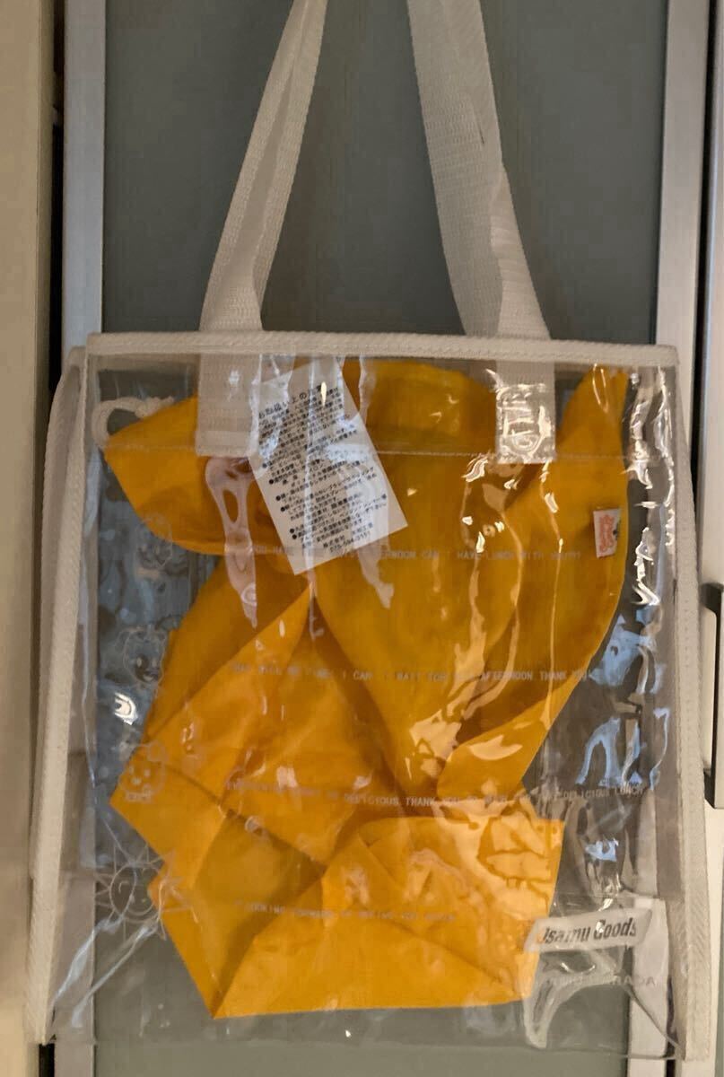 Osamu Goods☆内袋付きビニールバッグ ※検索/トートバッグ、スイムバッグ、スパバッグ、クリアトート、OSAMU GOODS、原田治、エコバッグ拍卖