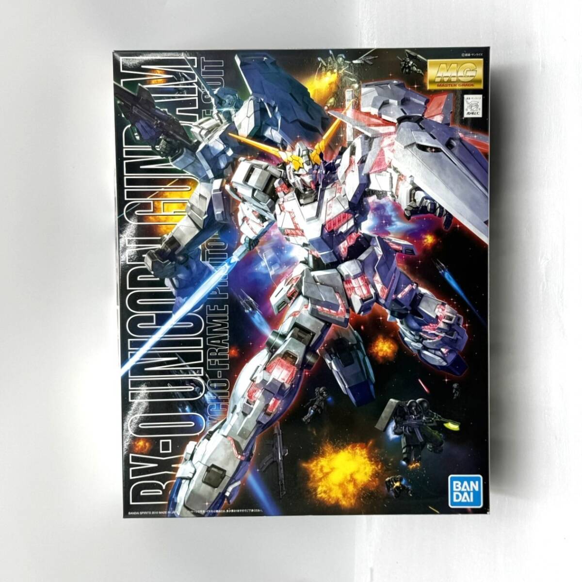 未組立 1/100 MG RX-0 ユニコーンガンダム 「機動戦士ガンダムUC」ガンプラ拍卖