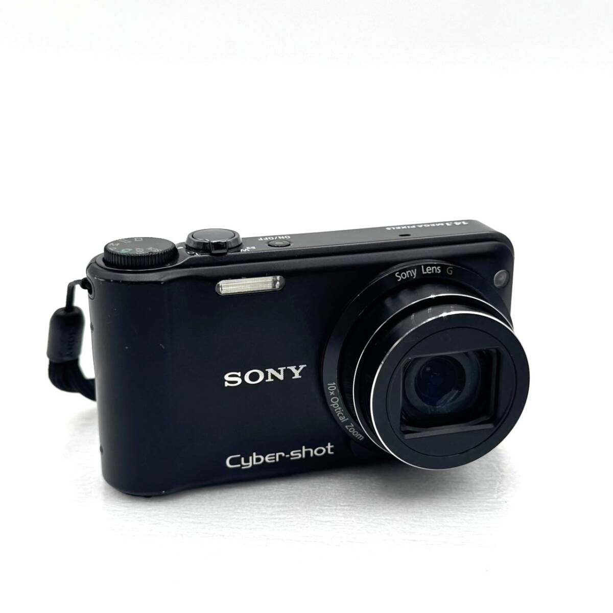 動作確認済 コンパクトデジカメ ソニー サイバーショットSONY DSC-H55 黒 拍卖