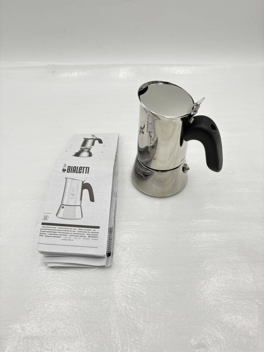 BIALETTI VENUS ビアレッティ  ヴィーナス  エスプレッソメーカー 2カップ用 直火式 INOX 18/10 Y50B ステンレス コーヒー拍卖