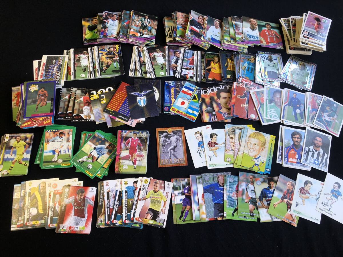 サッカー トレーディングカード 海外 セリエA 大量555枚 まとめ売り プレミアム2000 1992~拍卖