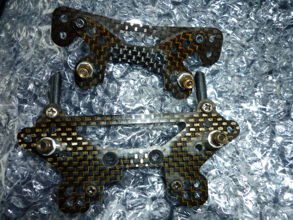 ●○タミヤTA-04用前後カーボンダンパーステーセット○●TRF拍卖