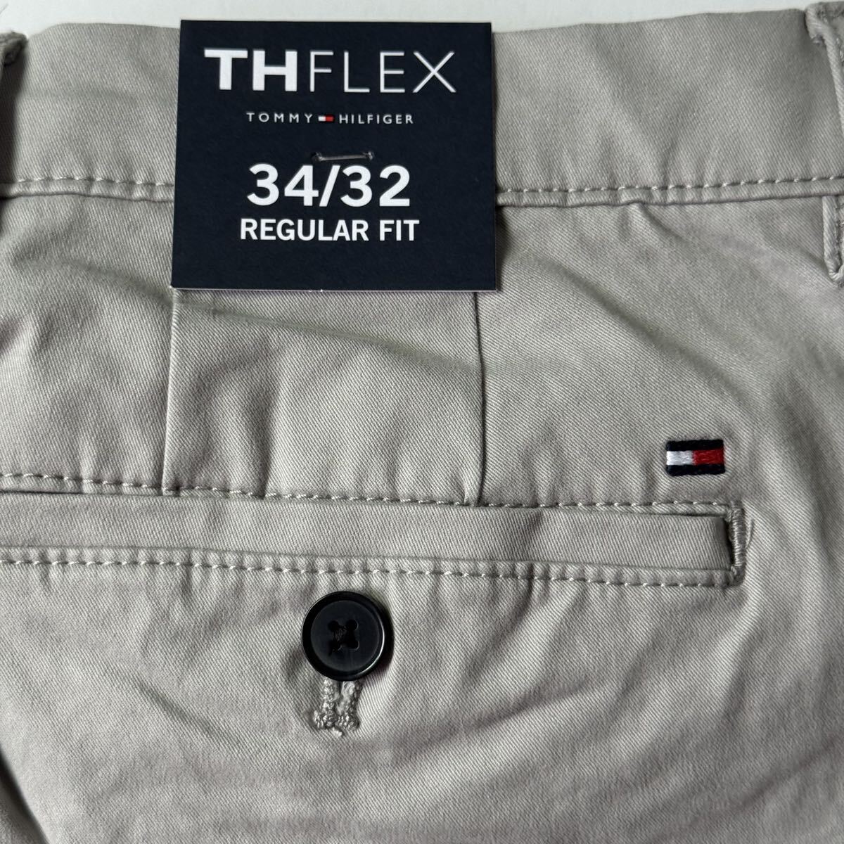 トミーヒルフィガー★チノパン★ウエスト86股下81★TOMMY HILFIGER REGULAR FIT★メンズボトムスレギュラーフィットカジュアルビジネス拍卖