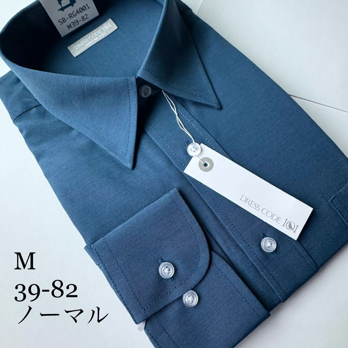 ワイシャツ★Mサイズ39-82★ノーマルタイプ★形状安定★素材ポリエステル75%綿25% 拍卖