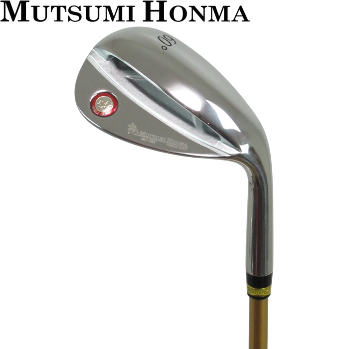 1円★MUTSUMI HONMA ムツミ ホンマ 本間睦 MH282 ウェッジ 60度★ワイドソール/ビッグバウンスモデル★拍卖