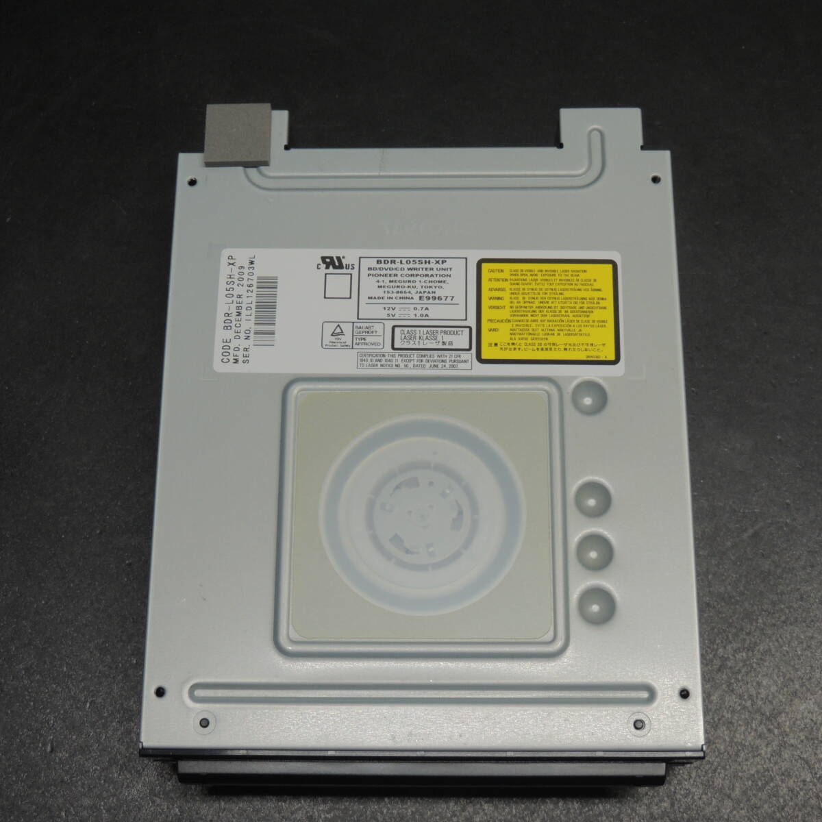 【検品済み/換装用/交換用】SHARP 内蔵Blu-rayドライブ BDR-L05SH-XP 管理:く-67拍卖