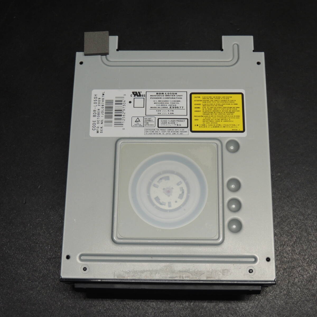 【検品済み/換装用/交換用】SHARP 内蔵Blu-rayドライブ BDR-L05SH 管理:み-17拍卖