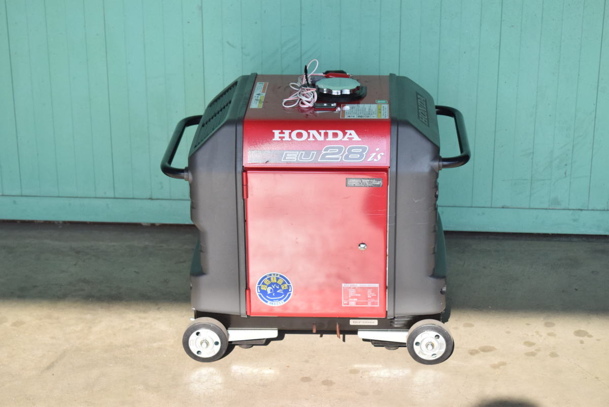 ★発電機 ホンダ EU28is★ 点検、清掃済み!!三重県拍卖