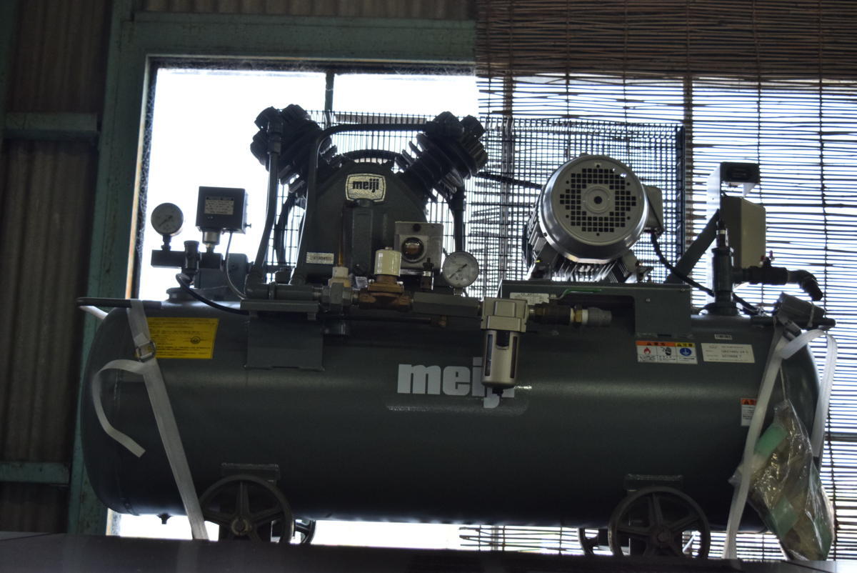 ★ブースターコンプレッサー 明治 GB3748S-24 5★ 点検、清掃済み!!三重県拍卖