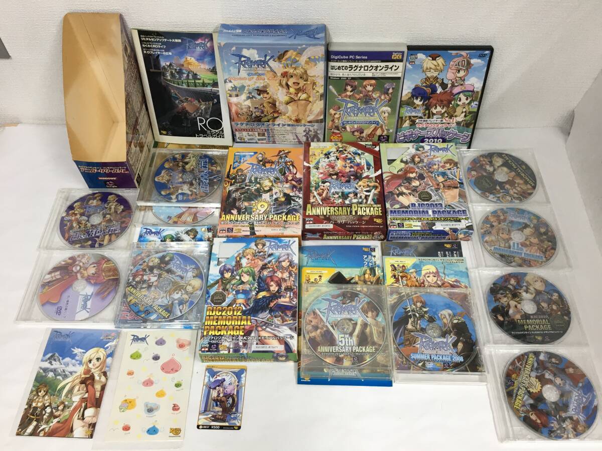 ★☆G936 Windows RAGNAROK ラグナロクオンライン アニバーサリーパッケージ ディスク未開封有り 18本セット☆★拍卖