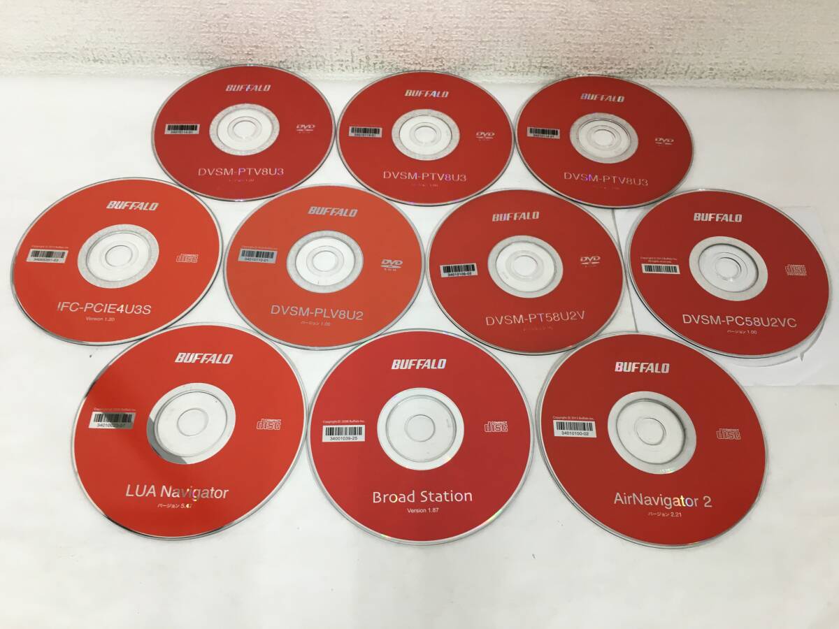 ●○H972 ジャンク BUFFALO バッファロー DVSM-PTV8U3 PT58U2V 他 ディスクのみ10枚セット○●拍卖