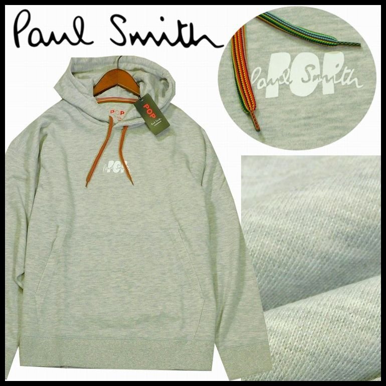 新品 1円~ ポールスミス フーディーパーカー L アーティストst マルチドローコード スウェット Paul Smith POP メンズ【4817】拍卖