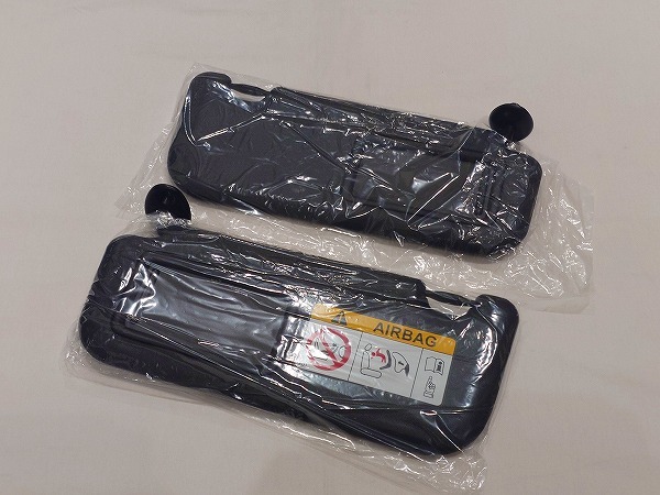 トヨタ純正 10系 アクア GRスポーツ用 サンバイザー 左右セット 他のグレードに流用可能 NHP10 ミラー付 運転席 助手席拍卖