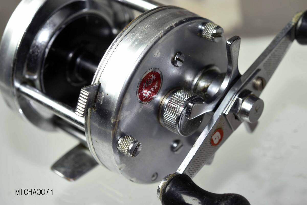 abu ambassaduer 5500c 771003 high speed red label 3903-302 vintage reel 拍卖
