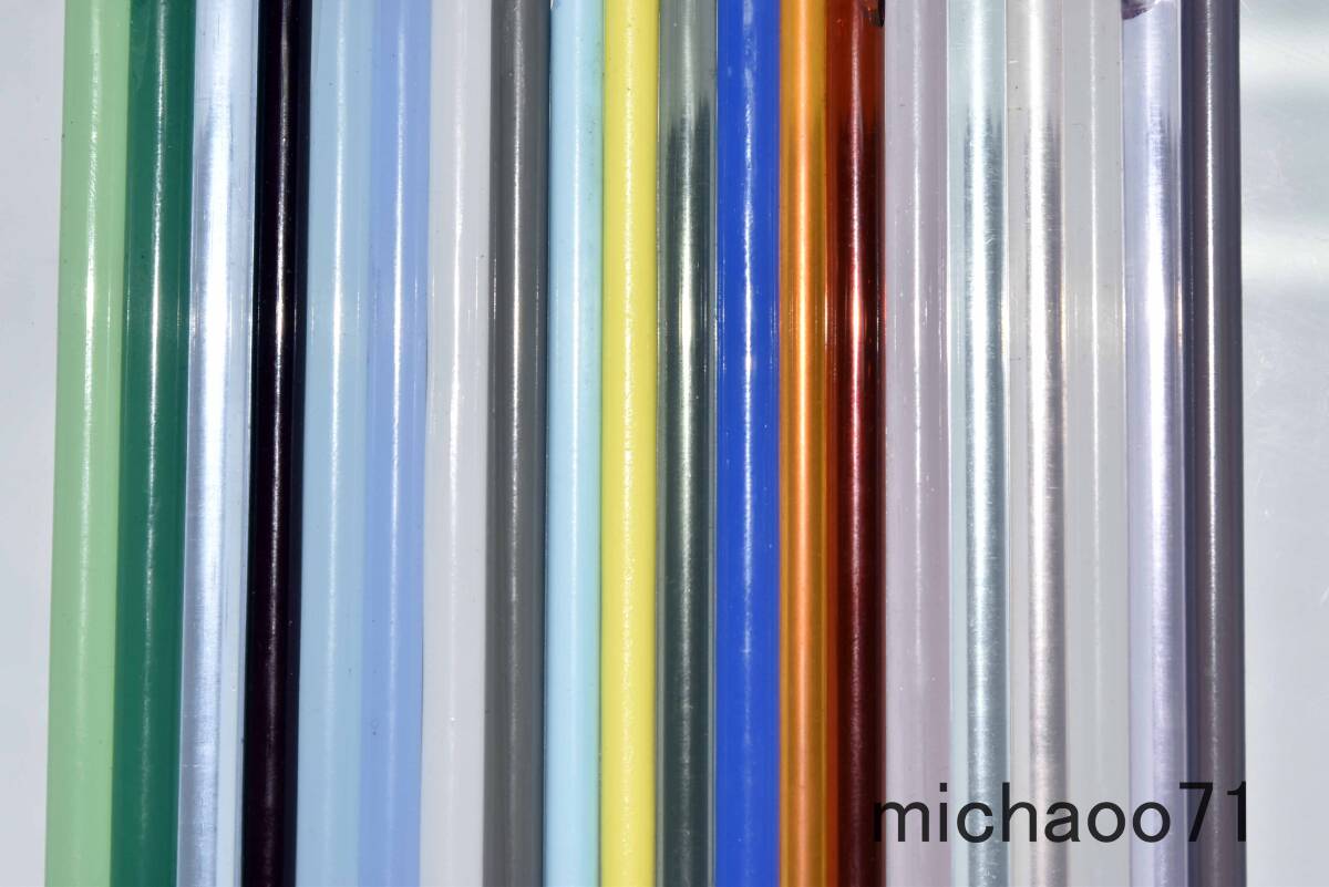 モレッティのガラス棒 GLASS ROD TOA-20色20本10CM#ヒュージング #ガラス素材 #トンボ玉/*拍卖