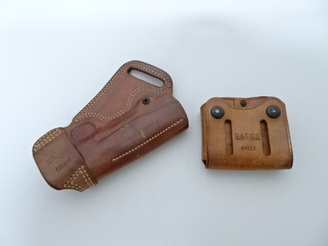 送料無料 GALCO ガルコ ギャルコ Back Holster ベルト ホルスター SOB212 マガジンキャリー マグポーチ マガジンケース 中古 現状品拍卖