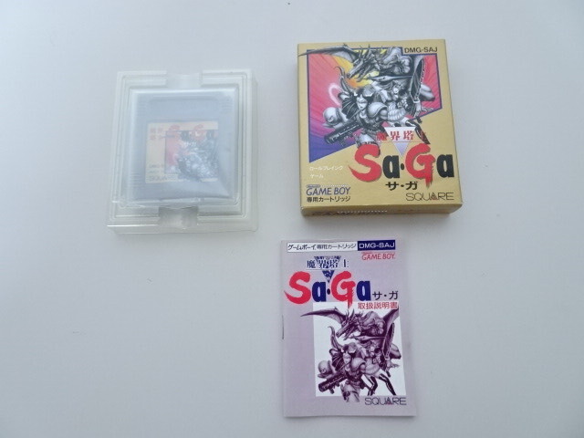 送料無料 未使用品 ゲームボーイ レアソフト 魔界塔士Sa・Ga(サガ)GB 任天堂 ソフト カセット拍卖