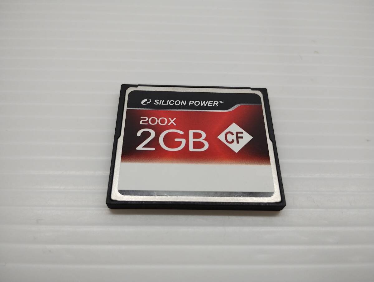 2GB SILICON POWER CFカード コンパクトフラッシュカード フォーマット済み メモリーカード拍卖