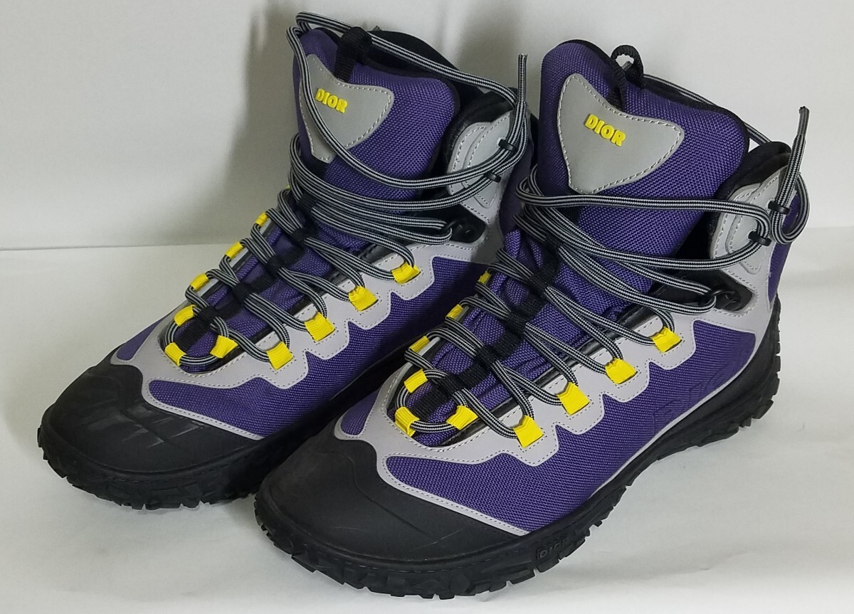 DIOR クリスチャンディオール 定価129,700円!半額!トレッキングシューズ ハイカットスニーカー マウンテンブーツ 靴 シューズ 27㎝拍卖