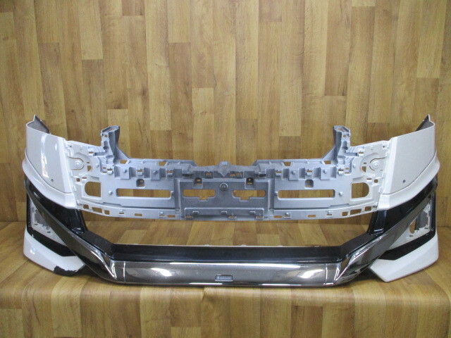 F3/ AGH30W/AGH35W/GGH30W/GGH35W/AYH30WヴェルファイアX/V後期 純正フロントバンパー モデリスタ スポイラー付52119-58590/575拍卖